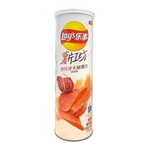 Lay's Spicy Sausage Chips Can